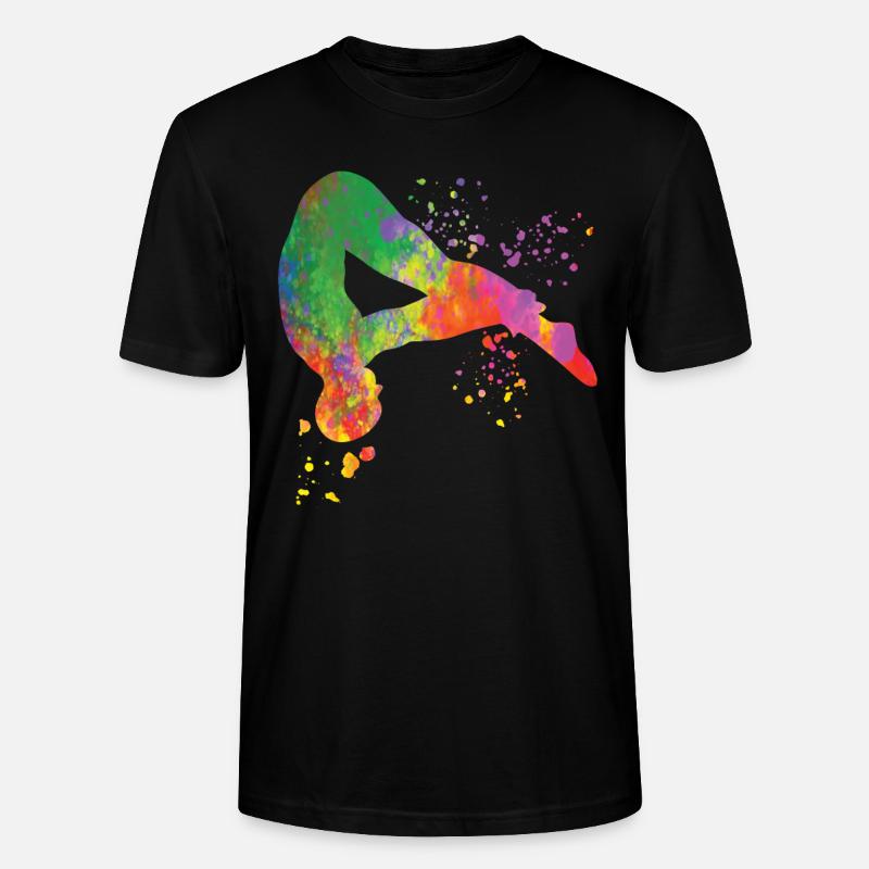 Synchronisierter Wassertaucher High Diver - Stanley/Stella Unisex Bio-T-Shirt CRAFTER - Schwarz