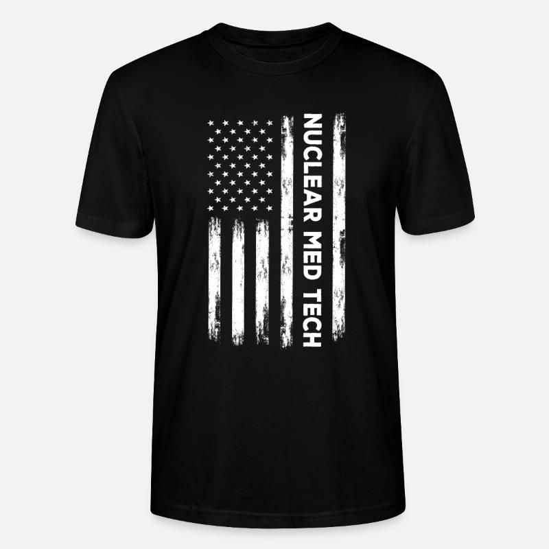NuklearAmerican Nuclear Med Tech - Stanley/Stella Unisex Bio-T-Shirt CRAFTER - Schwarz