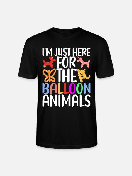 Balloon Animal Balloon Twisting - Stanley/Stella CRAFTER Unisex Organic T-Shirt - black