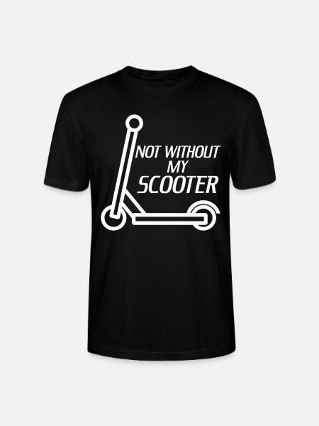 Kick Scooter Rider - Stanley/Stella CRAFTER Unisex Organic T-Shirt - black