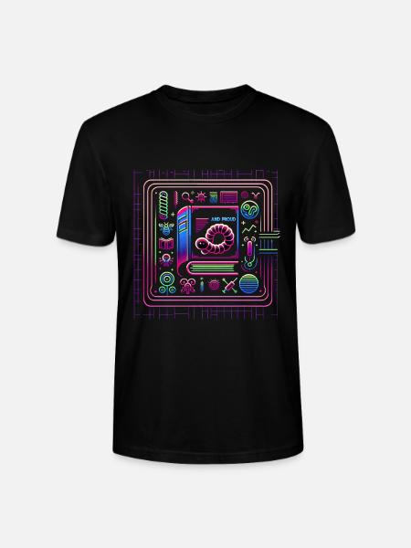 Bookworm and Proud 5 - Stanley/Stella CRAFTER Unisex Organic T-Shirt - black