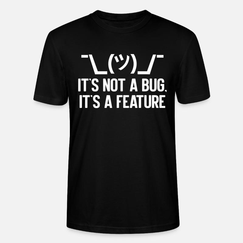 Software Developer, Computer Engineer, Nerd - Stanley/Stella CRAFTER Unisex Organic T-Shirt - black