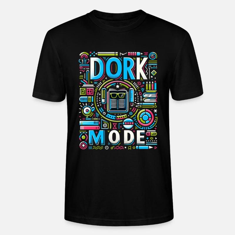Dork Mode 14 - Stanley/Stella Unisex Bio-T-Shirt CRAFTER - Schwarz
