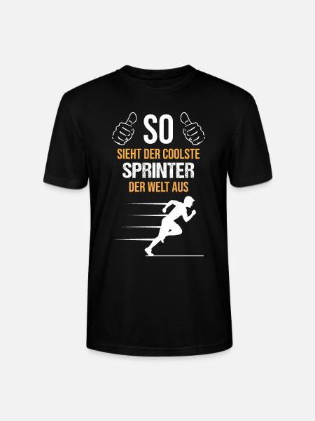 Sprinter Elite Endurance Sport - Stanley/Stella CRAFTER Unisex Organic T-Shirt - black