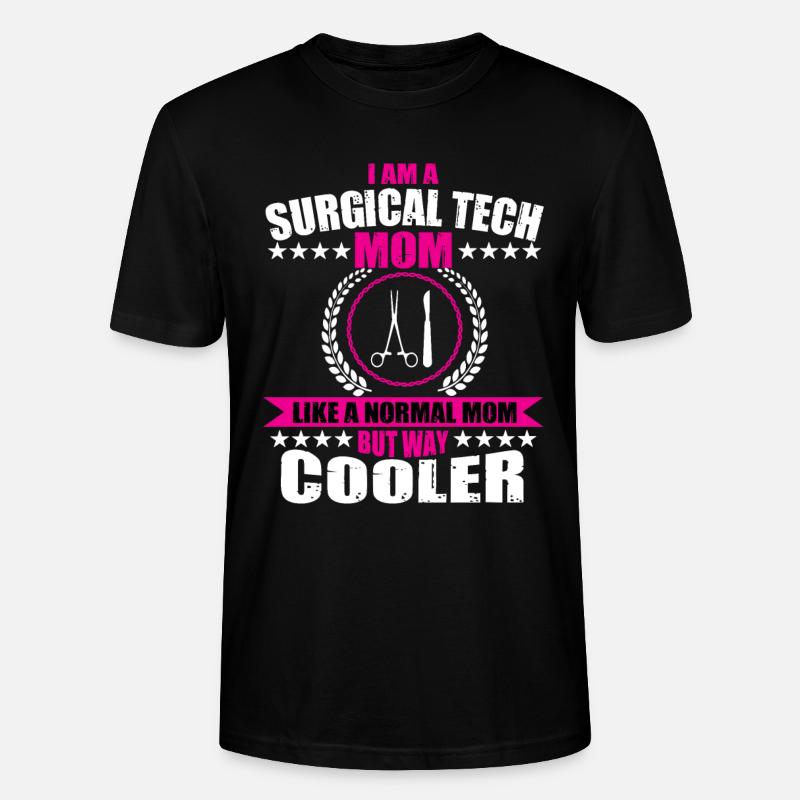 Programme für ChiChirurgisch-technischer Assistent - Stanley/Stella Unisex Bio-T-Shirt CRAFTER - Schwarz