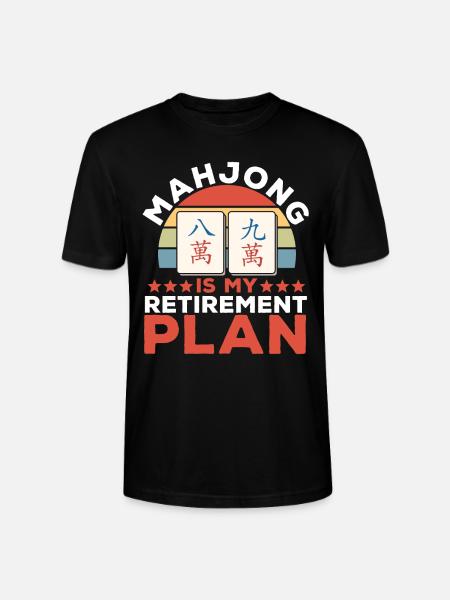 Gift for Mahjong Fans - Stanley/Stella CRAFTER Unisex Organic T-Shirt - black