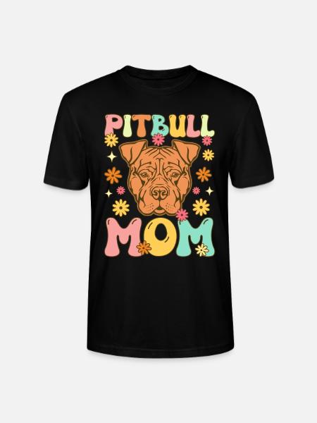 Groovy Dog Lover - Stanley/Stella CRAFTER Unisex Organic T-Shirt - black