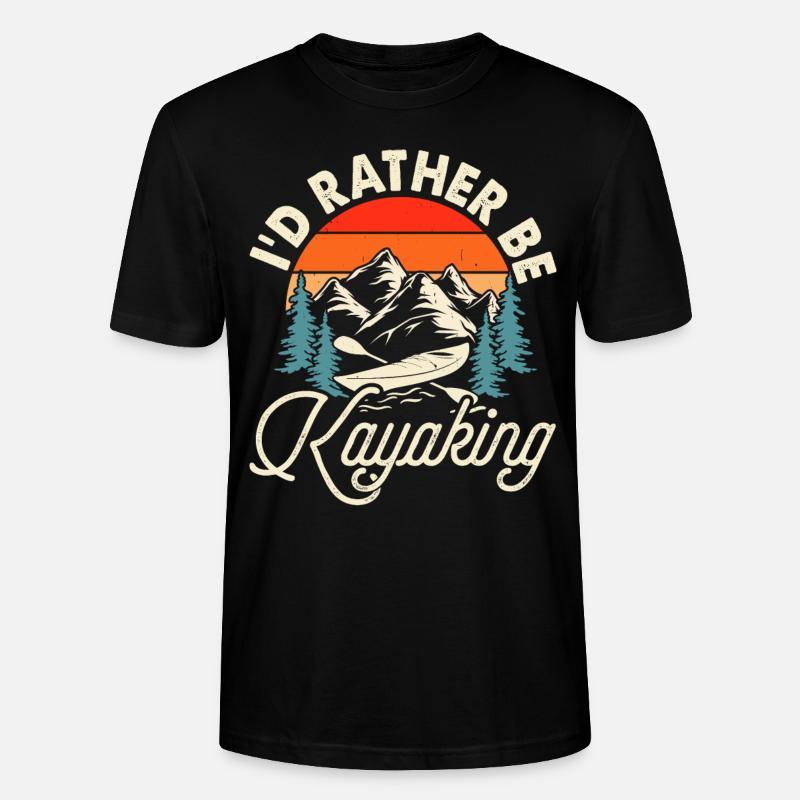 Kajak - Stanley/Stella Unisex Bio-T-Shirt CRAFTER - Schwarz
