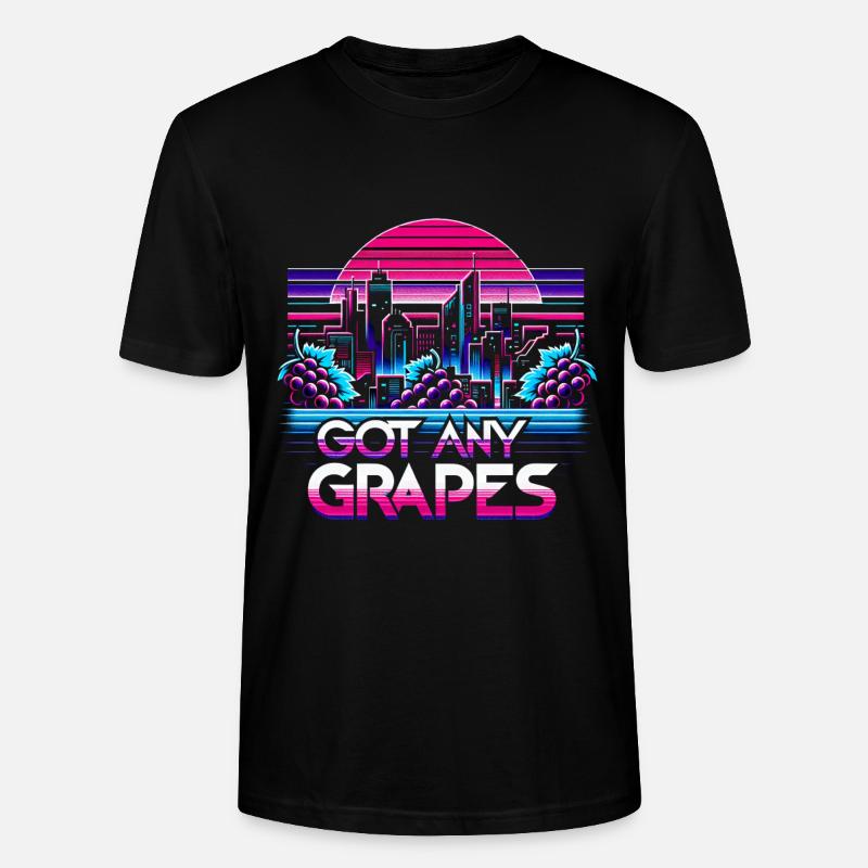 Got Any Grapes 9 - Stanley/Stella Unisex Bio-T-Shirt CRAFTER - Schwarz