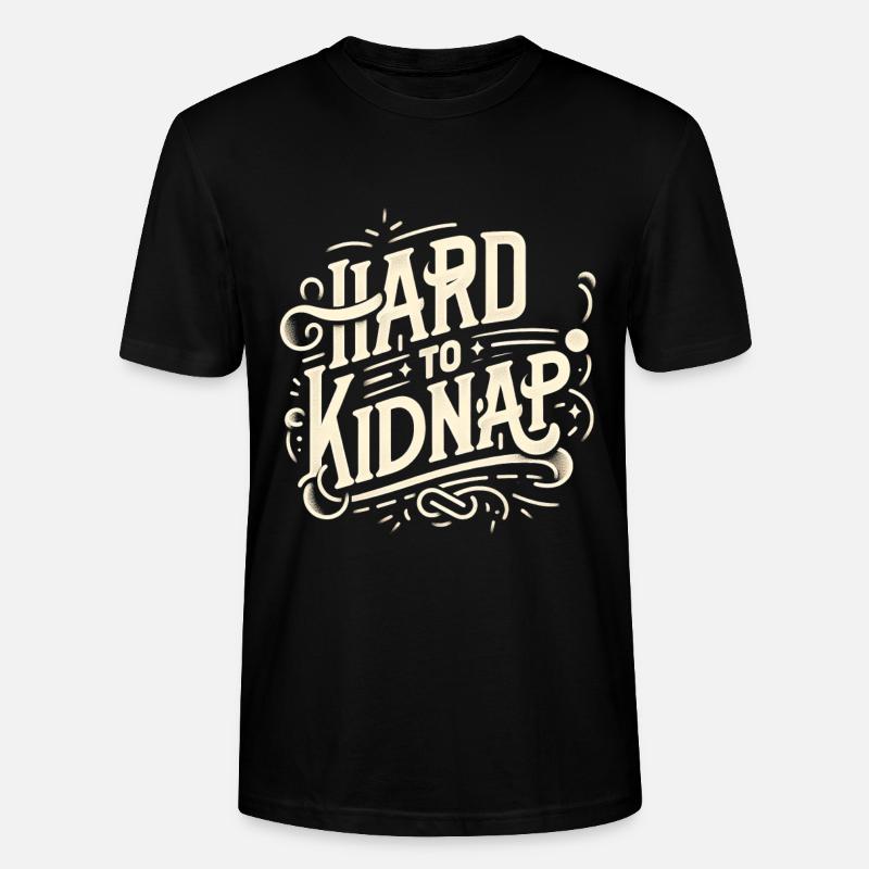 Difficile à kidnapper 6 - T-shirt bio CRAFTER Stanley Stella Unisexe - noir