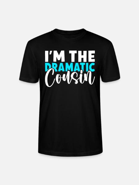 Cousin Gifts - Stanley/Stella CRAFTER Unisex Organic T-Shirt - black