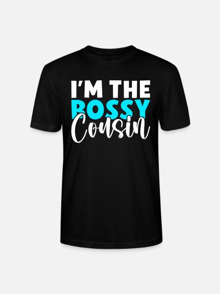 Cousin Gifts - Stanley/Stella CRAFTER Unisex Organic T-Shirt - black