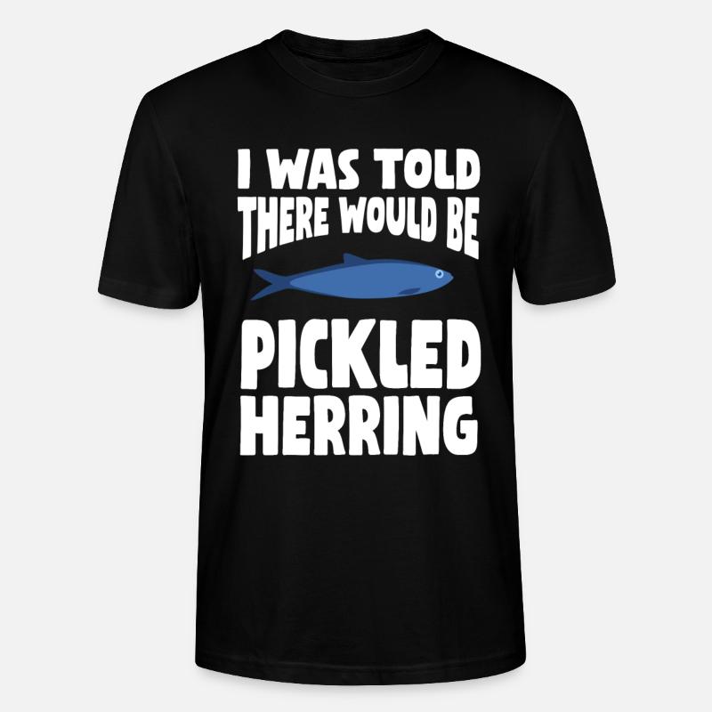 Conception de hareng mariné - T-shirt bio CRAFTER Stanley Stella Unisexe - noir