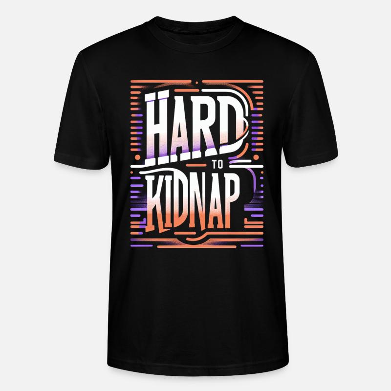 Difficile à kidnapper 8 - T-shirt bio CRAFTER Stanley Stella Unisexe - noir