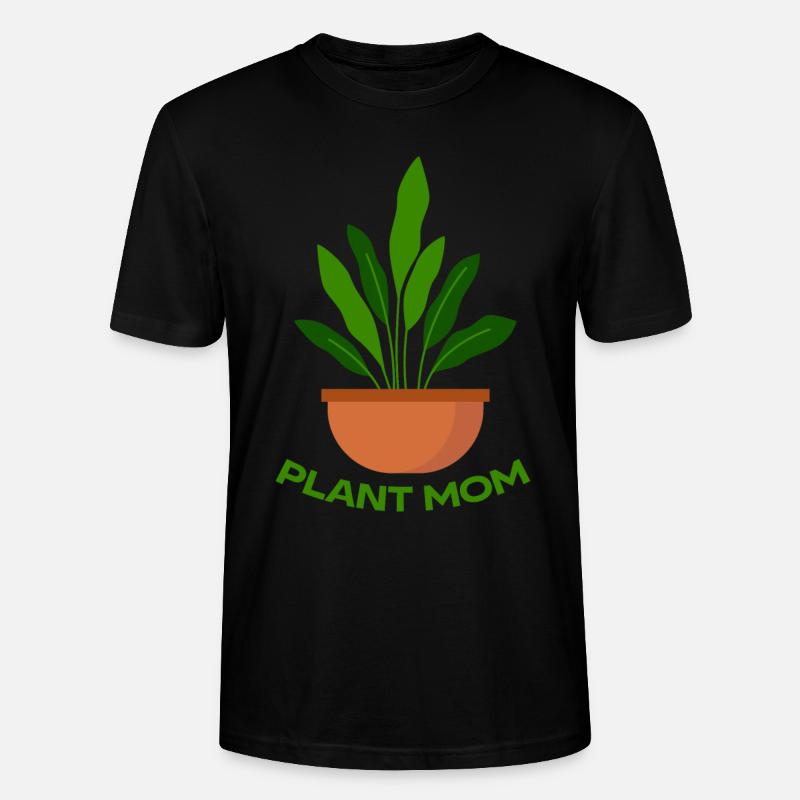 Pflanzenmutter Mutter Gartenpflanzen Blume - Stanley/Stella Unisex Bio-T-Shirt CRAFTER - Schwarz