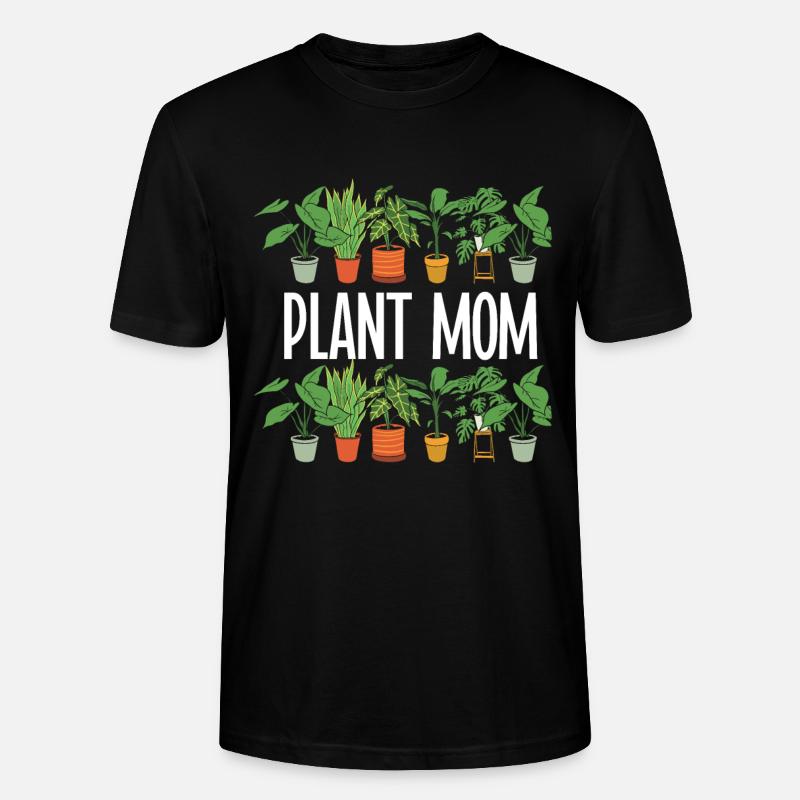 Pflanzenmutter Mutter Gartenpflanzen Blume - Stanley/Stella Unisex Bio-T-Shirt CRAFTER - Schwarz