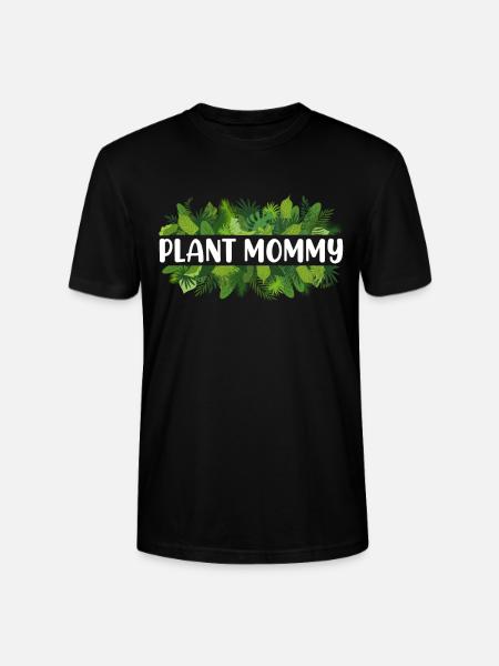 Plant Mother Mother Garden Plants Flower - Stanley/Stella CRAFTER Unisex Organic T-Shirt - black