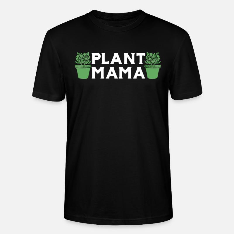 Pflanzenmutter Mutter Gartenpflanzen Blume - Stanley/Stella Unisex Bio-T-Shirt CRAFTER - Schwarz