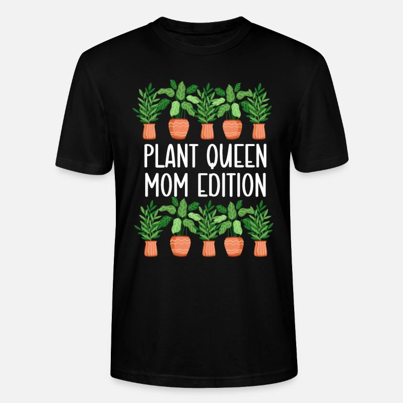 Pflanzenmutter Mutter Gartenpflanzen Blume - Stanley/Stella Unisex Bio-T-Shirt CRAFTER - Schwarz