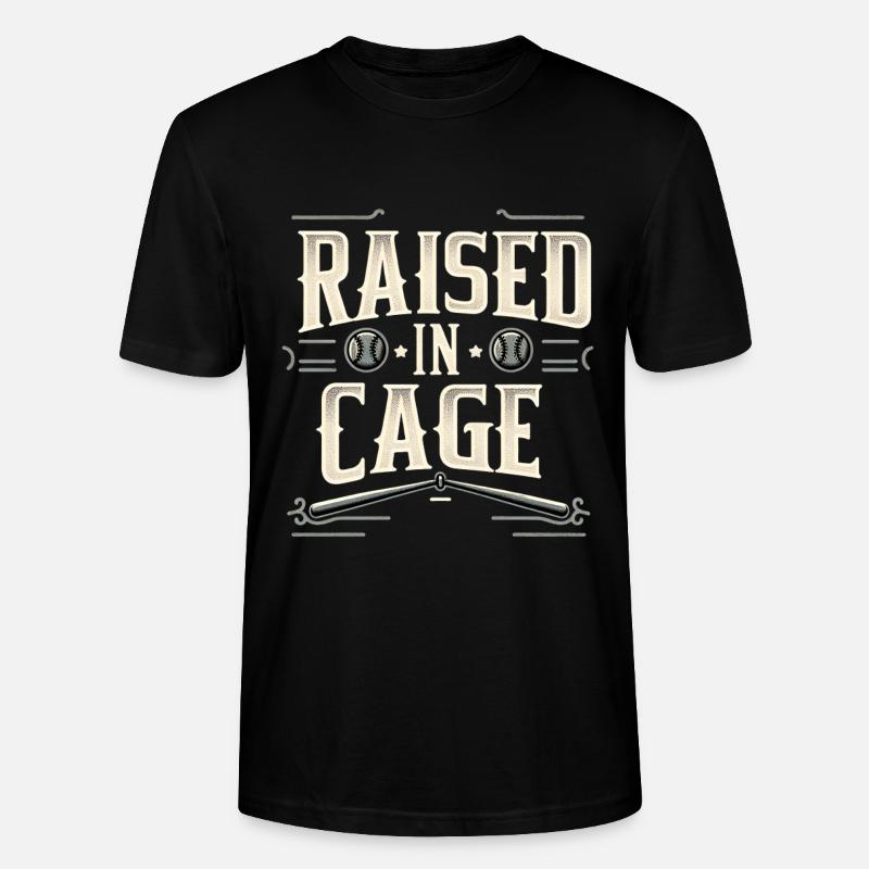 élevé dans une cage 21 - T-shirt bio CRAFTER Stanley Stella Unisexe - noir