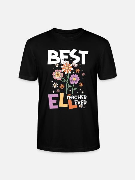 Bester Englischlehrer Englischlehrerin - Stanley/Stella Unisex Bio-T-Shirt CRAFTER - Schwarz