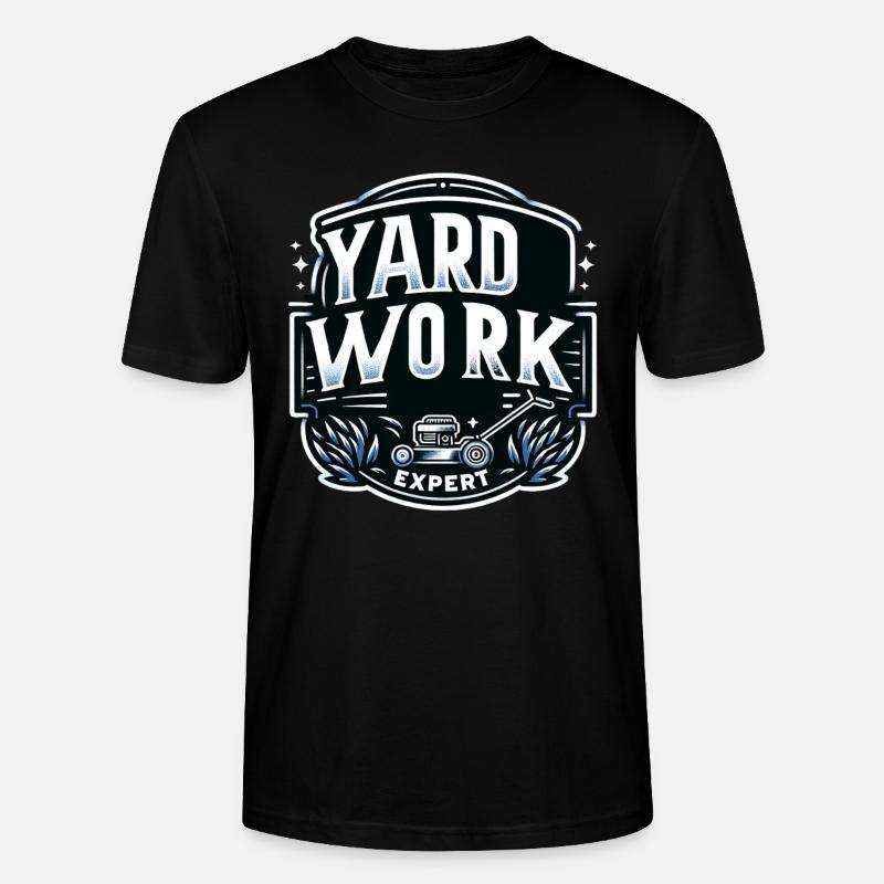 Yard Work Expert 13 - Stanley/Stella Unisex Bio-T-Shirt CRAFTER - Schwarz