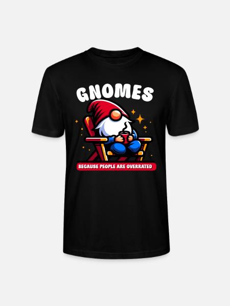 Have Gnomes Gnome Lover Funny Gnome Havearbejde - Stanley Stella CRAFTER unisex økologisk-T-shirt - sort