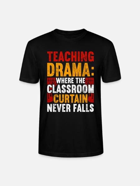 Schauspiellehrer Schauspielerei Theaterunterricht - Stanley/Stella Unisex Bio-T-Shirt CRAFTER - Schwarz