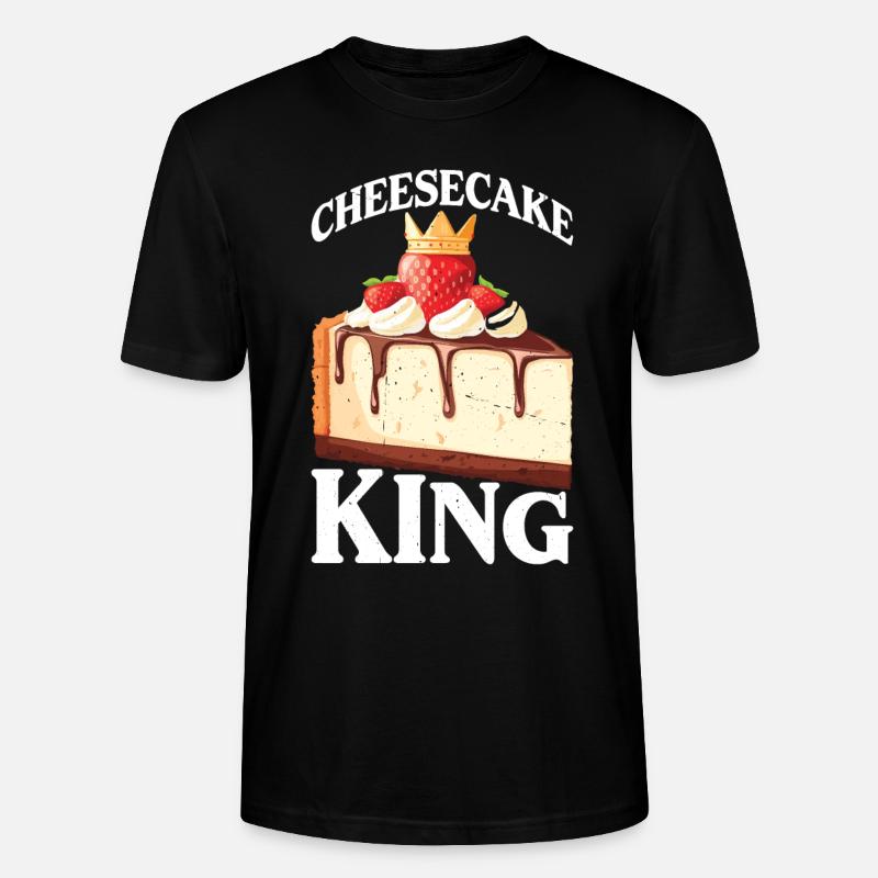 Gâteau au fromage King 13 - T-shirt bio CRAFTER Stanley Stella Unisexe - noir