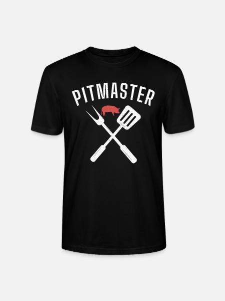 Grill Barbecue Grilling - Stanley/Stella Unisex Bio-T-Shirt CRAFTER - Schwarz