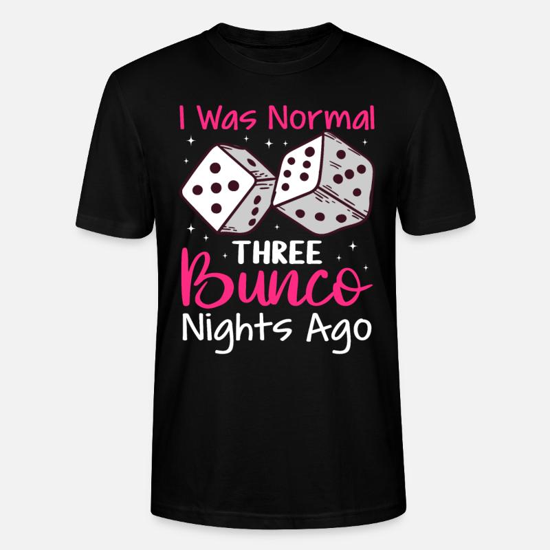 Bunco - Stanley/Stella Unisex Bio-T-Shirt CRAFTER - Schwarz