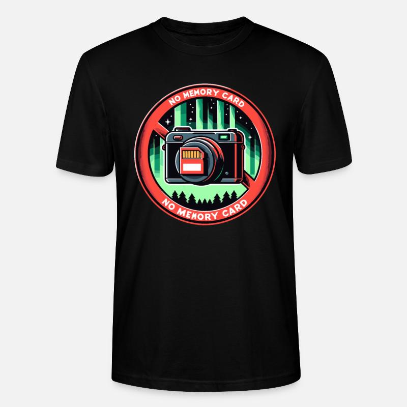 Aurora Aurora Tracker Alaska Wilderness - T-shirt bio CRAFTER Stanley Stella Unisexe - noir