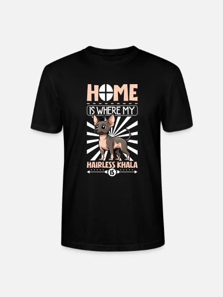 Home - Hairless Khala - Stanley/Stella CRAFTER Unisex Organic T-Shirt - black