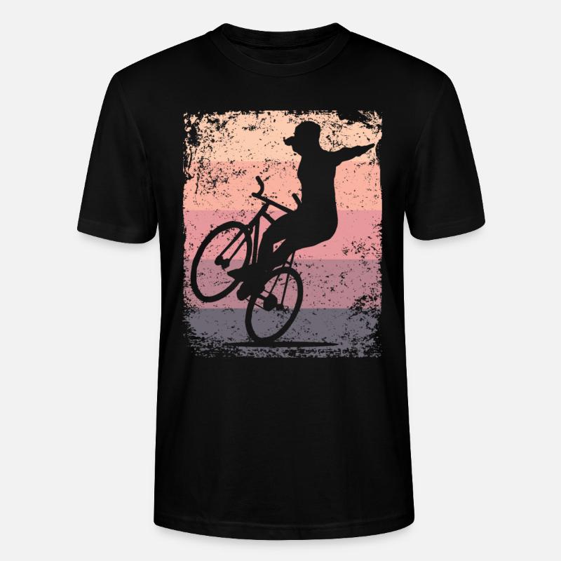 Kunstradfahren Kunstradfahrer - Stanley/Stella Unisex Bio-T-Shirt CRAFTER - Schwarz