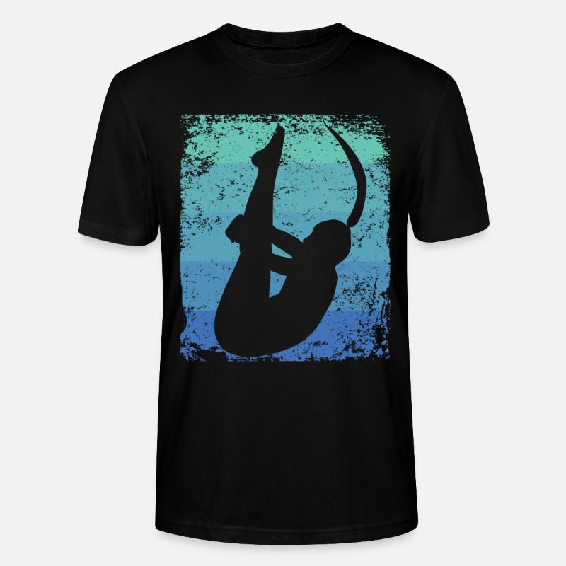 Synchronisierter Wassertaucher High Diver - Stanley/Stella Unisex Bio-T-Shirt CRAFTER - Schwarz