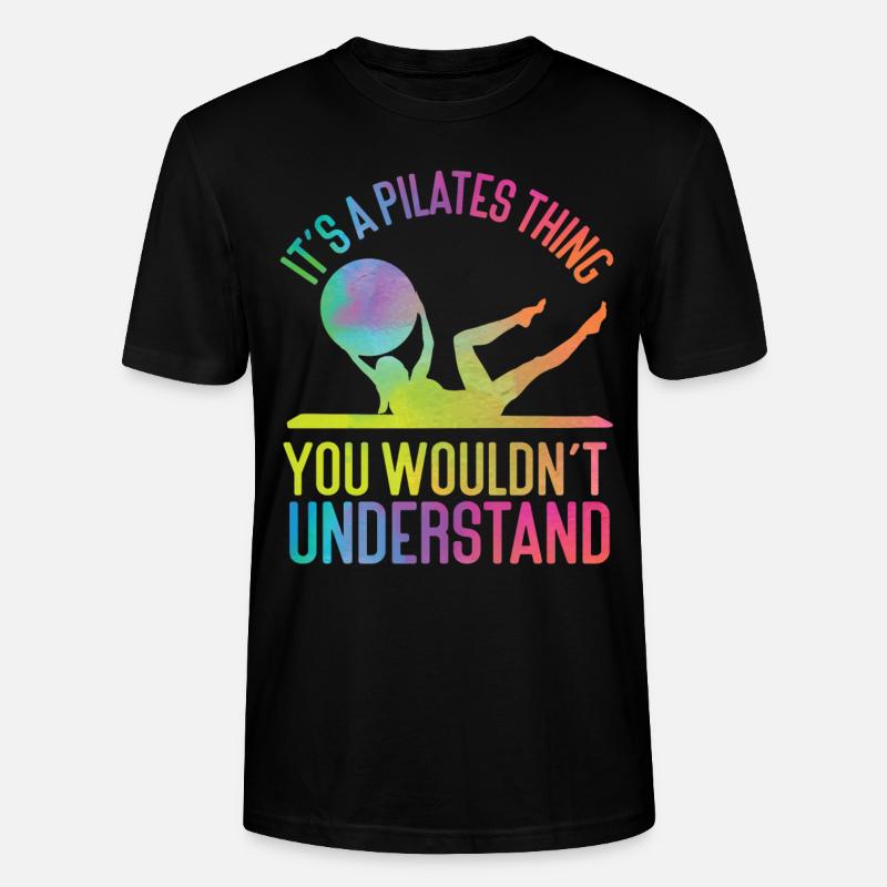 Pilates Instructor Teacher - Stanley/Stella Unisex Bio-T-Shirt CRAFTER - Schwarz