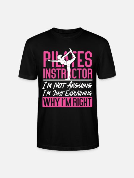 Pilates Instructor Teacher Pilates - Stanley/Stella CRAFTER Unisex Organic T-Shirt - black