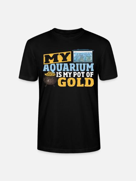 Aquarium Owner Aquarium Fishkeeper - Stanley/Stella CRAFTER Unisex Organic T-Shirt - black