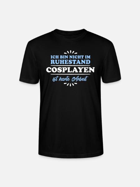 Retirement Retiree Retiree Cosplayer - Stanley/Stella CRAFTER Unisex Organic T-Shirt - black