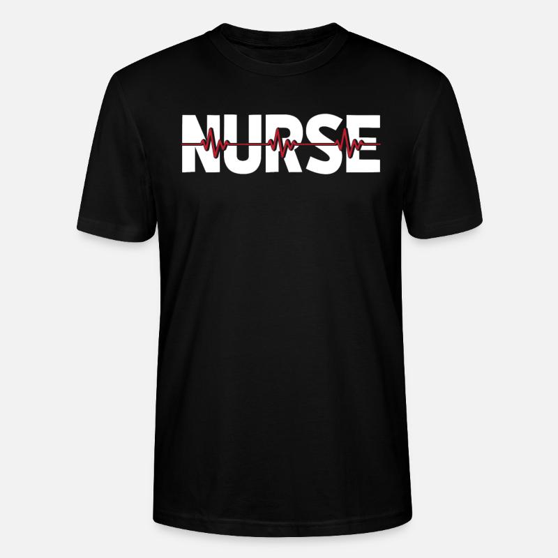 Krankenschwester - Stanley/Stella Unisex Bio-T-Shirt CRAFTER - Schwarz