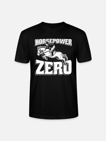 Horse Equestrian Sports - Stanley/Stella CRAFTER Unisex Organic T-Shirt - black
