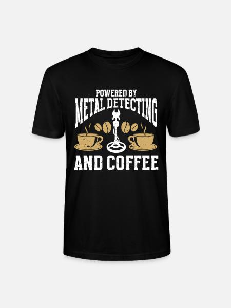 Metalldetektor Schatzsuche - Stanley/Stella Unisex Bio-T-Shirt CRAFTER - Schwarz
