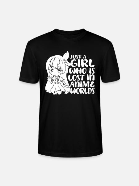 Anime Manga Anime Fille - T-shirt bio CRAFTER Stanley Stella Unisexe - noir