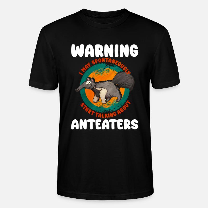 Cher cadeau de fourmilier - T-shirt bio CRAFTER Stanley Stella Unisexe - noir