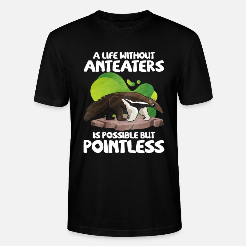Cher cadeau de fourmilier - T-shirt bio CRAFTER Stanley Stella Unisexe - noir