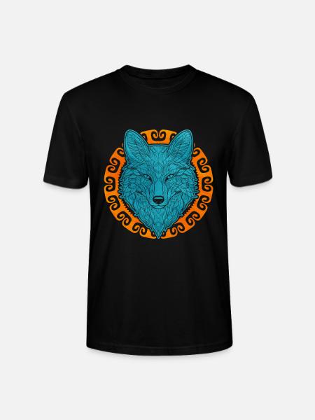 Cute arctic fox gift - Stanley/Stella CRAFTER Unisex Organic T-Shirt - black
