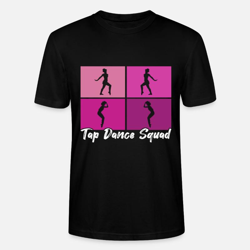 Stepptanz Stepptänzer - Stanley/Stella Unisex Bio-T-Shirt CRAFTER - Schwarz