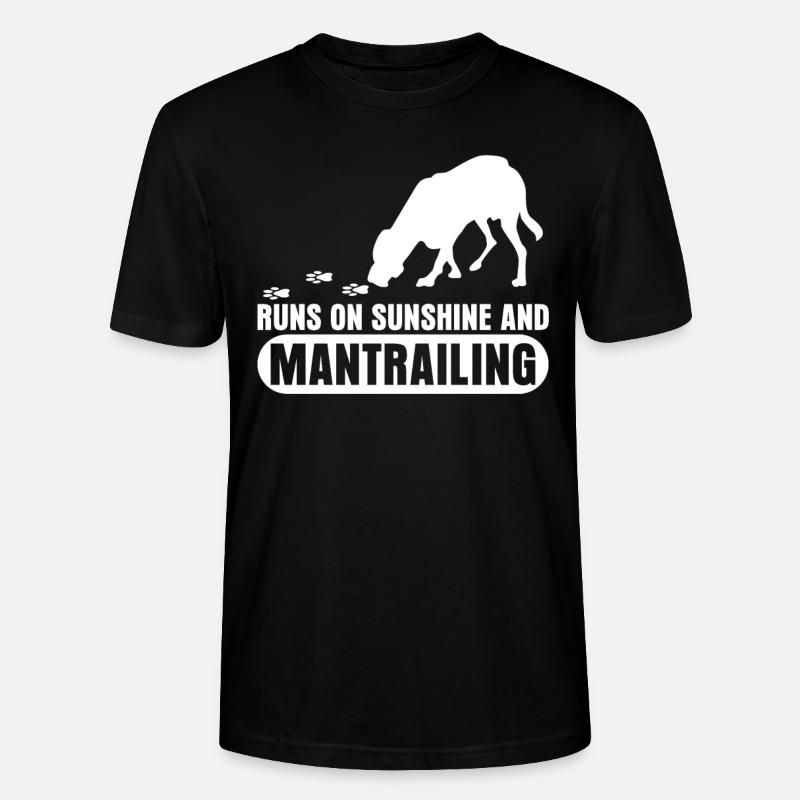 Mantrailing - Stanley/Stella Unisex Bio-T-Shirt CRAFTER - Schwarz