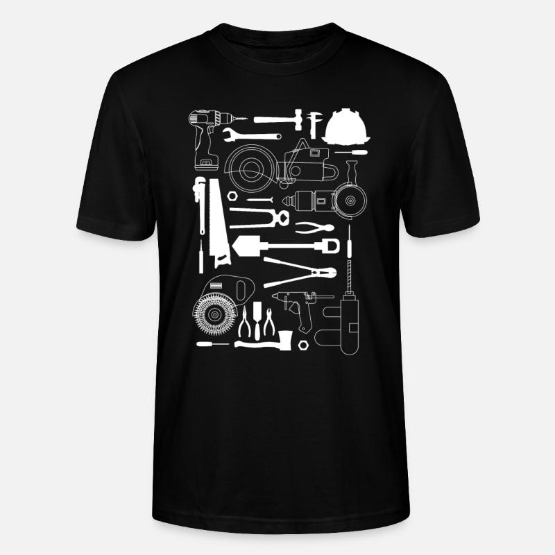 Tools Tools Craftsman - Stanley/Stella CRAFTER Unisex Organic T-Shirt - black