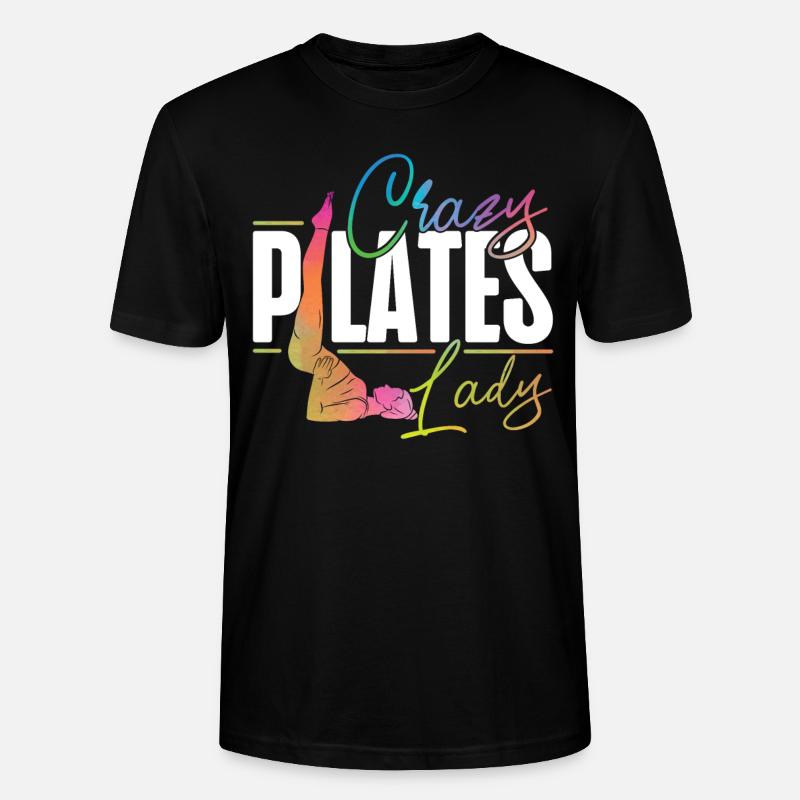 Pilates Instructor Teacher - Stanley/Stella CRAFTER Unisex Organic T-Shirt - black